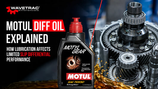 Motul diff oil for Wavetrac limited slip differential 